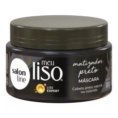 Salon Line Máscara Matizadora Meu Liso Preto 300g 