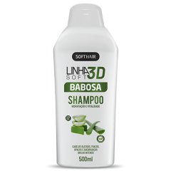 Soft Hair Linha 3D Soft Shampoo Babosa 500ml