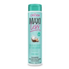 Nazca Origem MaxiLiss Shampoo 300ml oleo de coco e tamarindo