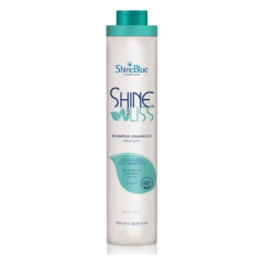 Shine Blue Liss Shampoo 900ml Limpeza Suave