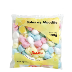 Algodão Bola Colorido Sussex 100g 