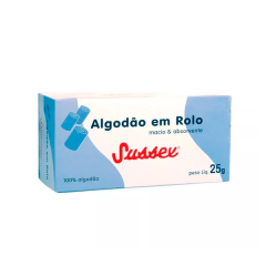 Algodão Hidrofilo Sussex 25g 