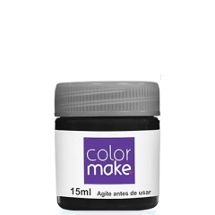 Color Make Tinta Facial Liquida 15ml  - Preto