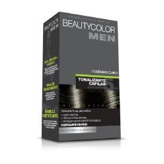 Tonalizante Capilar Gel Sem Amônia  BeautyColor Men Castanho Claro