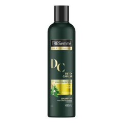 Tresemmé Detox Capilar Shampoo 400ml Chá Verde, Gengibre e Proteína do Trigo