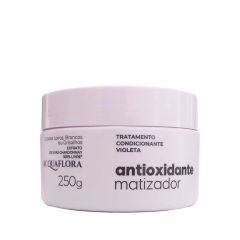 Acquaflora Creme de Tratamento Condicionante Antioxidante Matizador 250g Extrato de Uvas e Chardonnay