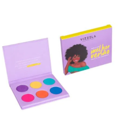 PALETA DE SOMBRAS VIZZELA SEJA SUA MELHOR VERSÃO 14,4G