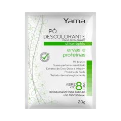 Yamá Pó Descolorante 20g  Ervas e Proteínas