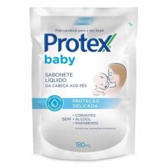 Protex Baby Sabonete Líquido da Cabeça aos Pés Refil 180ml