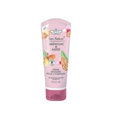 Flores & Vegetais Creme Hidratante Corporal 200g Amêndoas e Karité