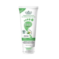 Flores e Vegetais Creme Desodorante Esfoliante de Limpeza p/ os Pés 200g Abacate e Aloe Vera