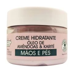 Flores & Vegetais Creme Hidratante Mãos e Pés 250g Óleo de Amêndoas e Karité