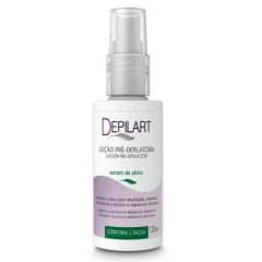 Depilart Loção Pré-Depilatória Extrato de Sálvia 120ml Corporal e Facial