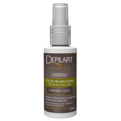 Depilart Premium Loção Pré-Depilatória Verbena 120ml Corporal e Facial