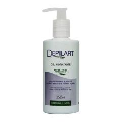 Depilart Gel Hidratante Ervas Finas Pós-Depilatório 250ml Corporal e Facial