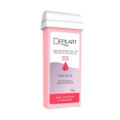 Depilart Cera Depilatória Roll On 100g Rosa 