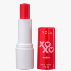 Vizzela Xoxo Beijão Protetor Labial Hidratante FPS 20 4g Vermelho