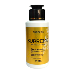 Tree Liss Supreme Progressiva Tratamento Reposição Amínica 120ml  Argan Oil & Macadâmia 