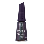 Risque Esmalte Metálico Cinza Risqué & Doritos Nada Óbvio 8ml