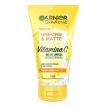 Garnier SkinActive Gel de Limpeza Facial Antibacteriano Uniform & Matte Garnier Vitamina C  -150g