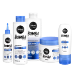 Salon Line Kit SOS Bomba Original com Defrizante e Tônico Salon Line