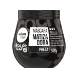 Salon Line #ToDeCacho Máscara Capilar de Hidratação 300g Matizadora Preta